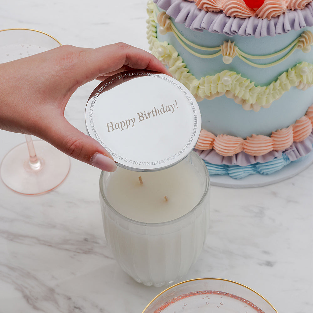 Free Candle Engraving Personalised Candles Peppermint Grove