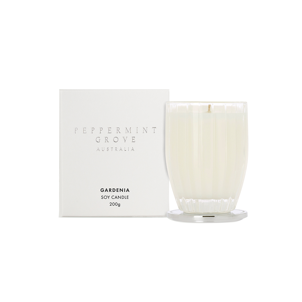 Soy Candle in Brass Lassi Cup - Gardenia main image 0