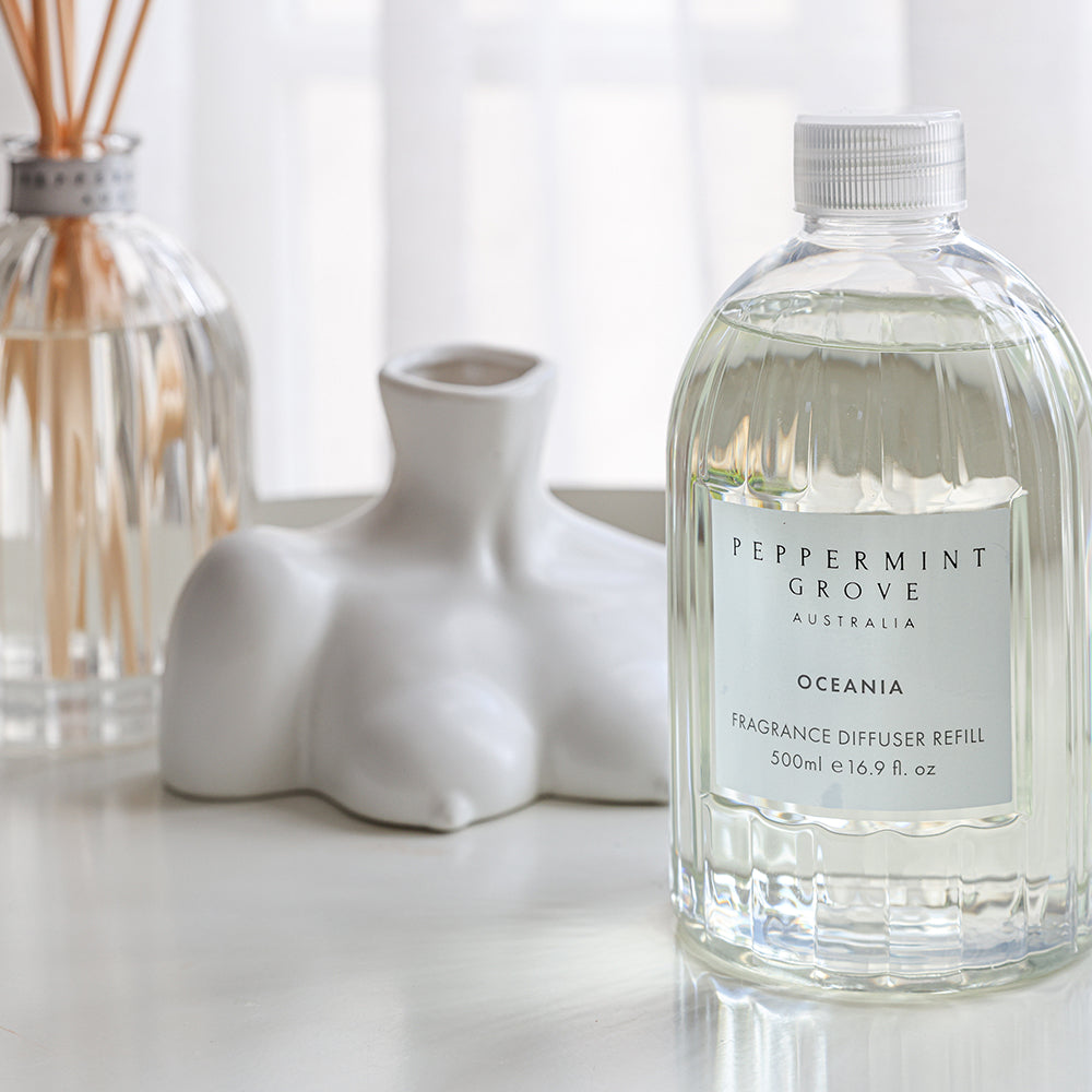 Oceania Diffuser Refill 500ml Peppermint Grove