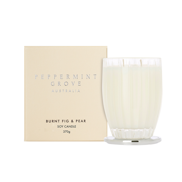Burnt Fig Soy Candle – Peppermint Grove Fragrances